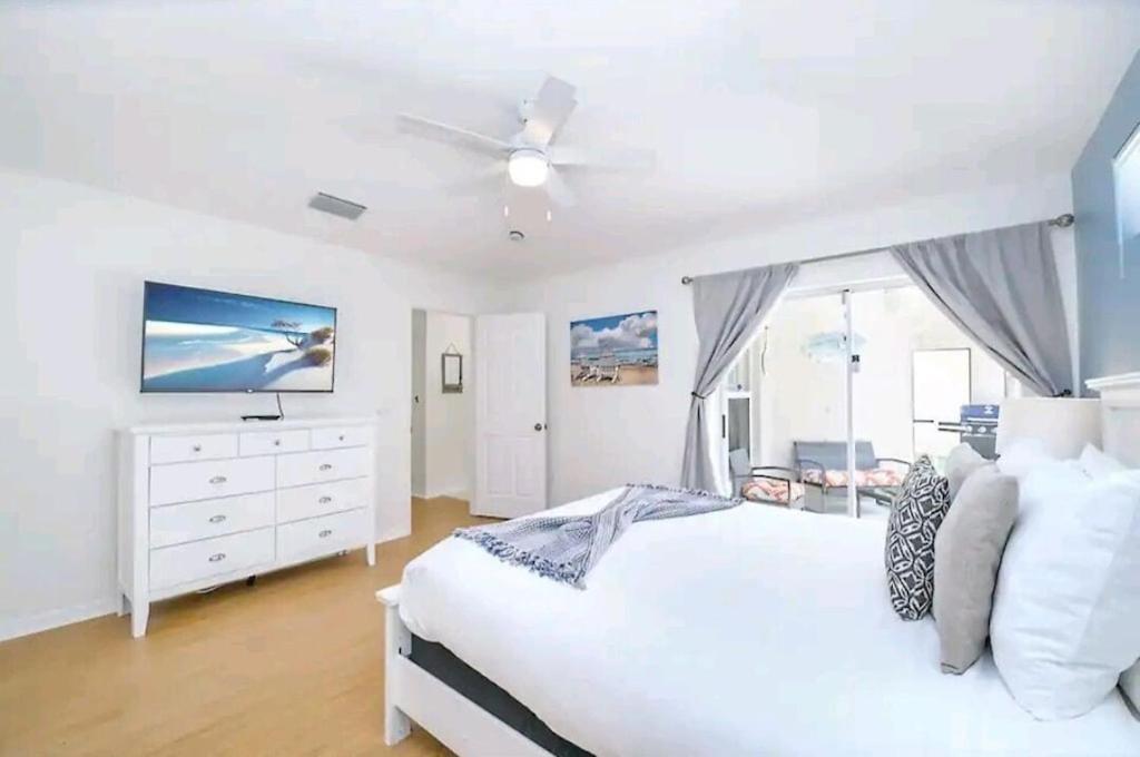 Relaxing, Private Family Home At Lake Berkley Resort, South Facing Pool, Near Disney, Seaworld Kissimmee Zewnętrze zdjęcie