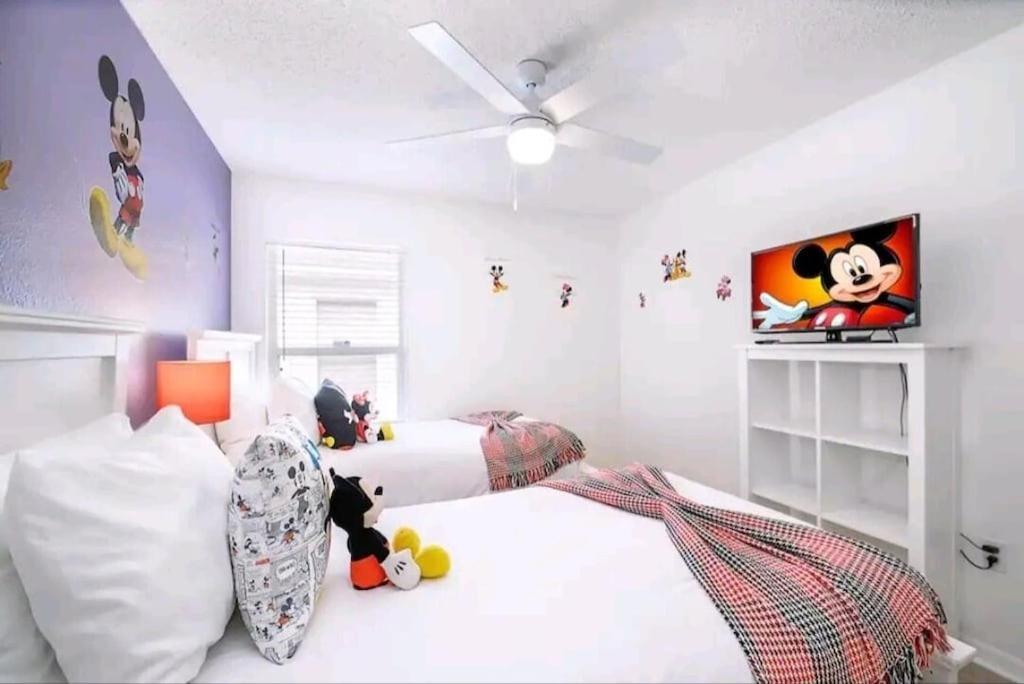Relaxing, Private Family Home At Lake Berkley Resort, South Facing Pool, Near Disney, Seaworld Kissimmee Zewnętrze zdjęcie